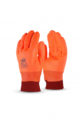 Перчатки рабочие зимние "Нордик РП ТР-06" цвет оранжевый